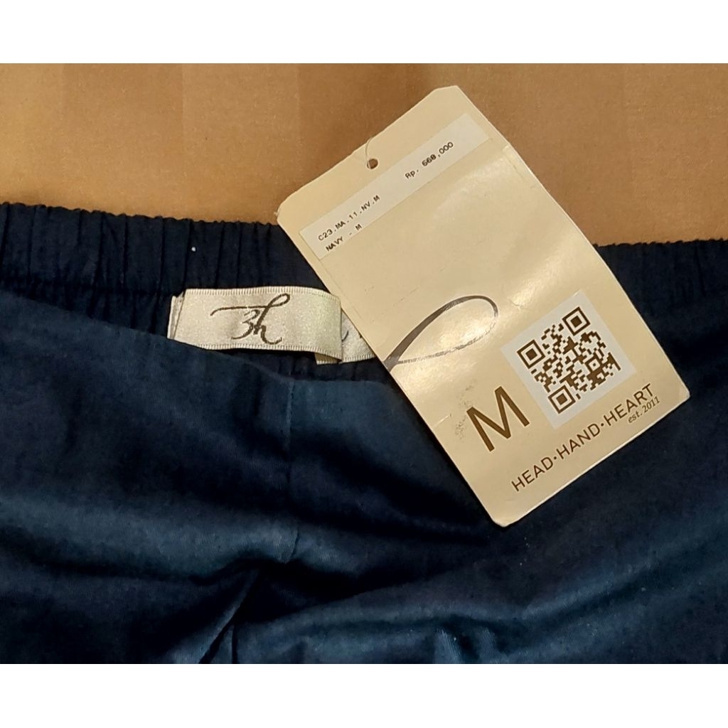 Celana panjang wanita navy