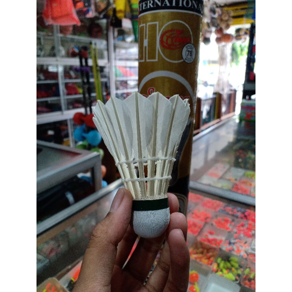 hi qua shuttlecocks/kok badminton/bulu tangkis yang awet kualitas bagus
