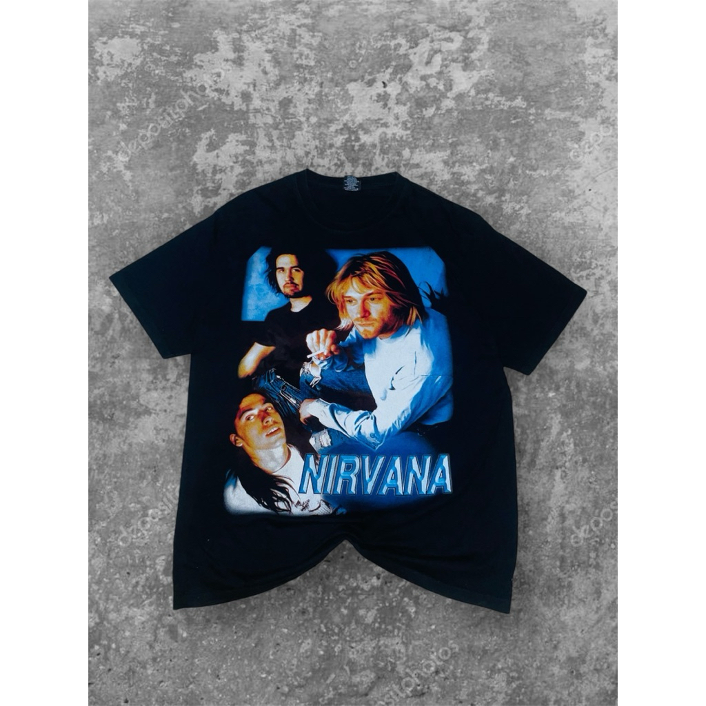vintage nirvana botlage T-shirt Xl