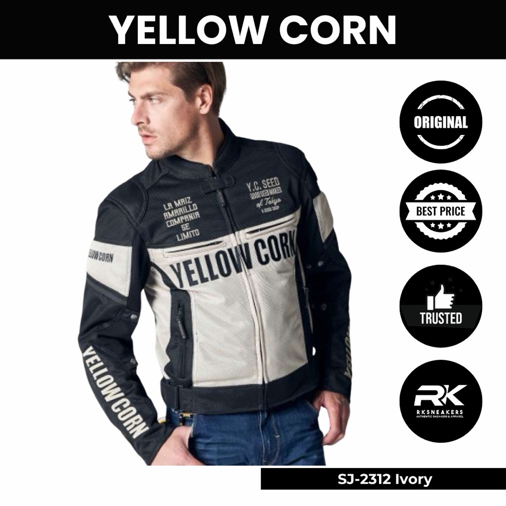 Yellow Corn Jacket SJ-2312 Ivory (Full Protector) 100% Authentic