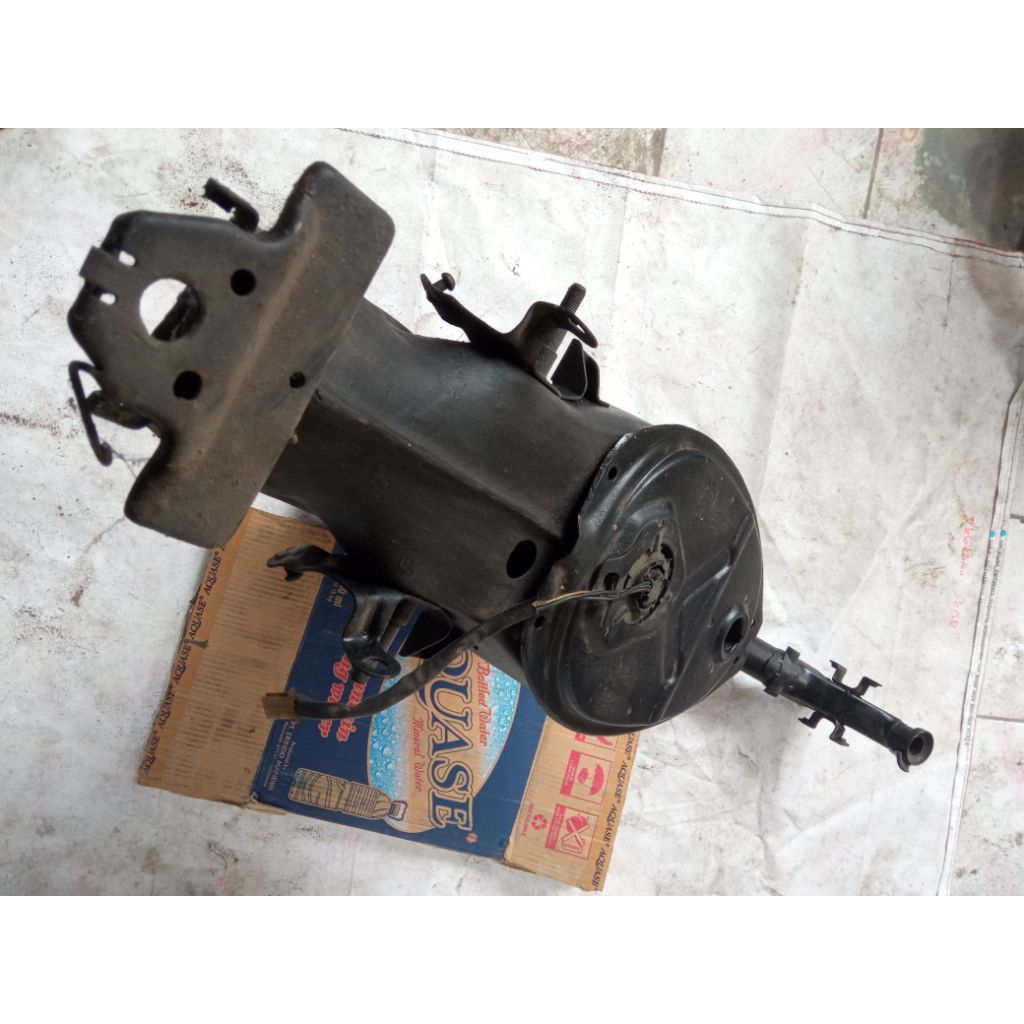 rangka tangki Honda Astrea Star original normal bersih epoxy hitam siap cat baru