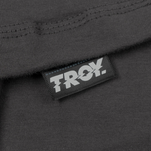 Troy Company T-shirt Dark Grey Humanity Is Mind - Kaos Lengan Pendek Kaos Abu Gelap MTD 3223