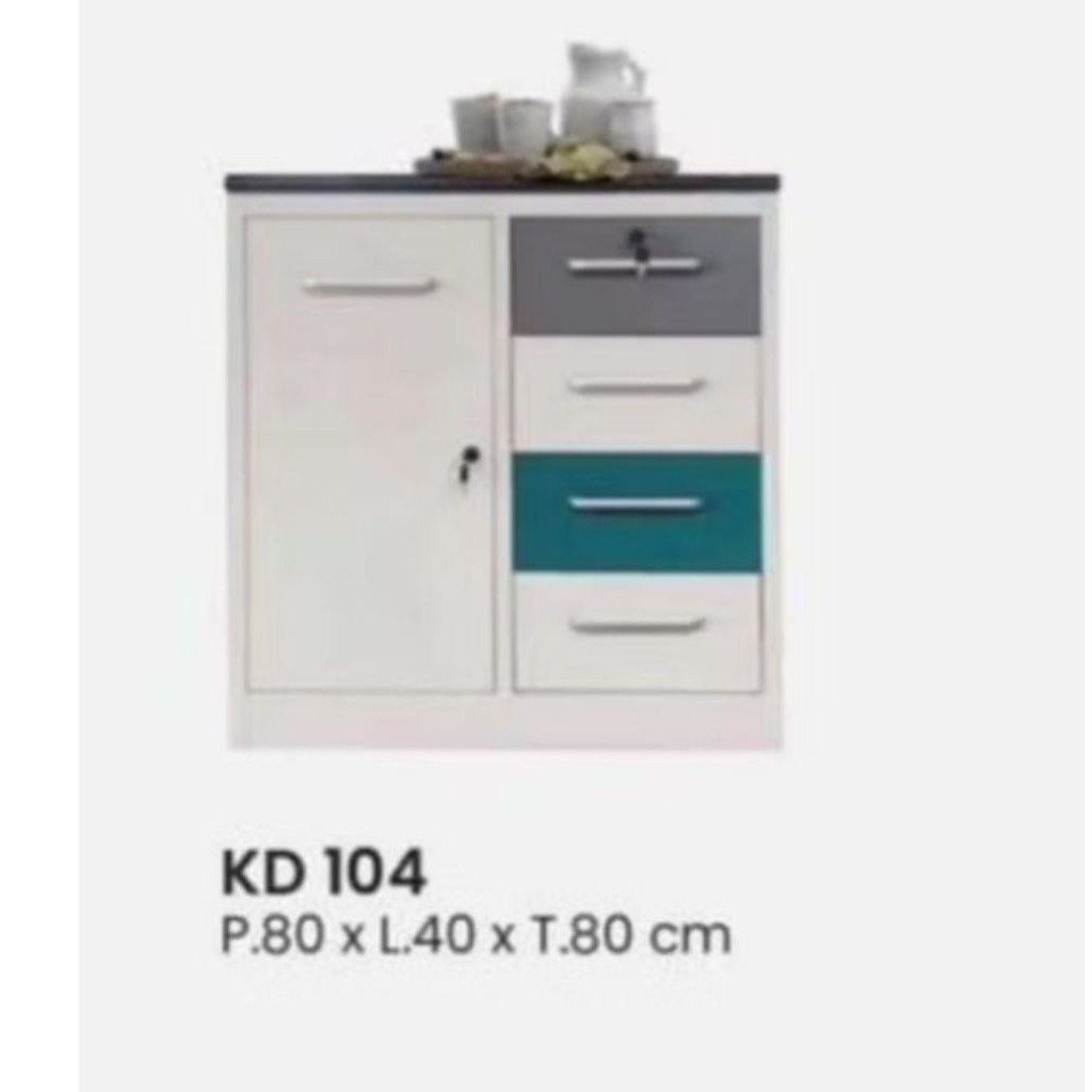 Buffet Rak serbaguna Plat Besi