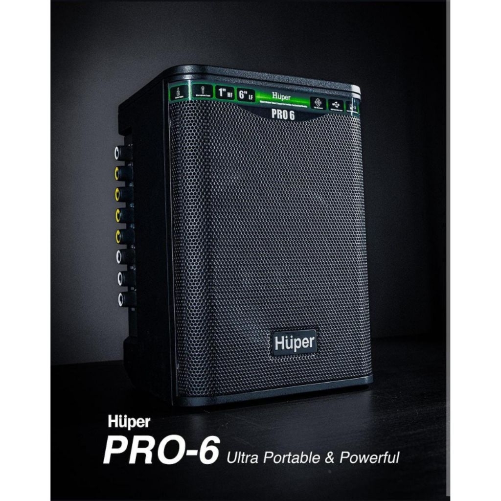 Speaker Huper Pro 6 Portable Speaker Pa System Bluetooth