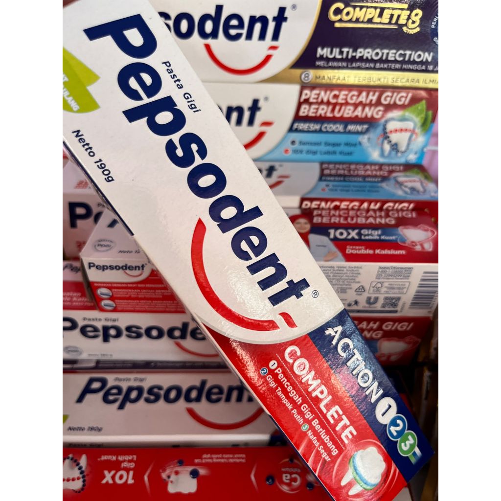 pepsodent action 123 complete190 g