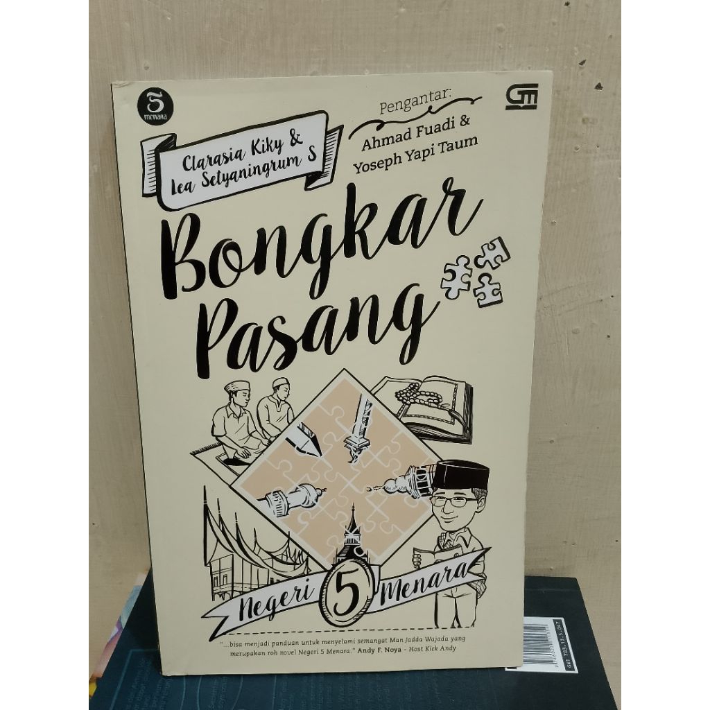 BUKU ORIGINAL BONGKAR PASANG NEGERI 5 MENARA