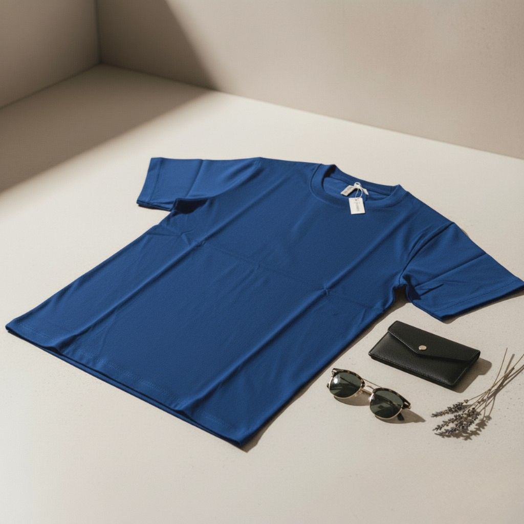 MARDONA KAOS POLOS COTTON COMBED 24S PREMIUM BIRU BENHUR