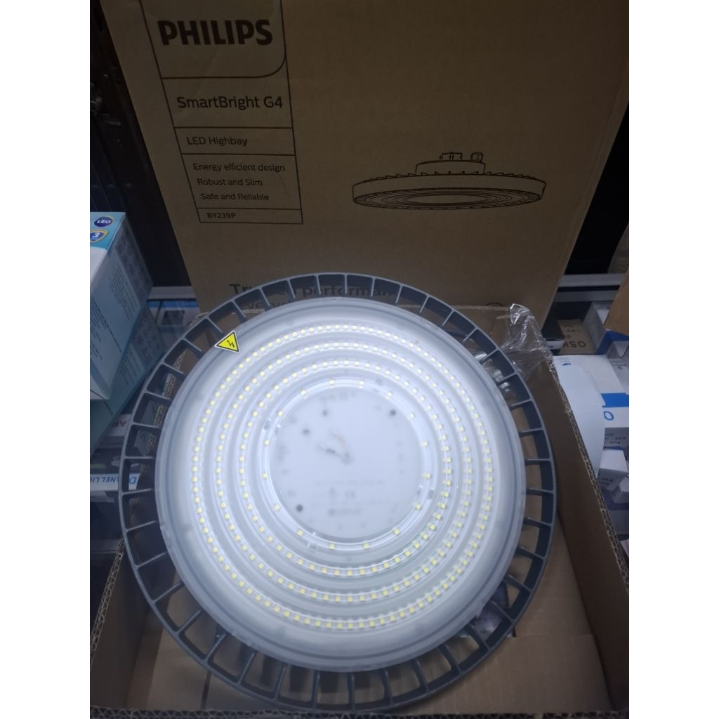 Philips By239p 150W Lampu gantung Highbay gudang industri