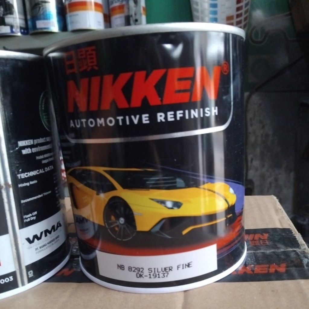 Cat Pu Nikken Nb 8292 Silver Fine terang halus