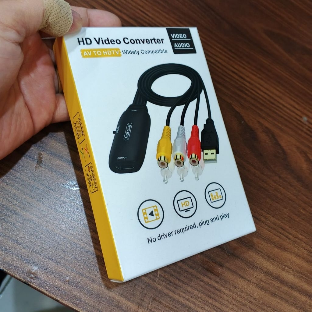 Kabel AV to HDMI Converter