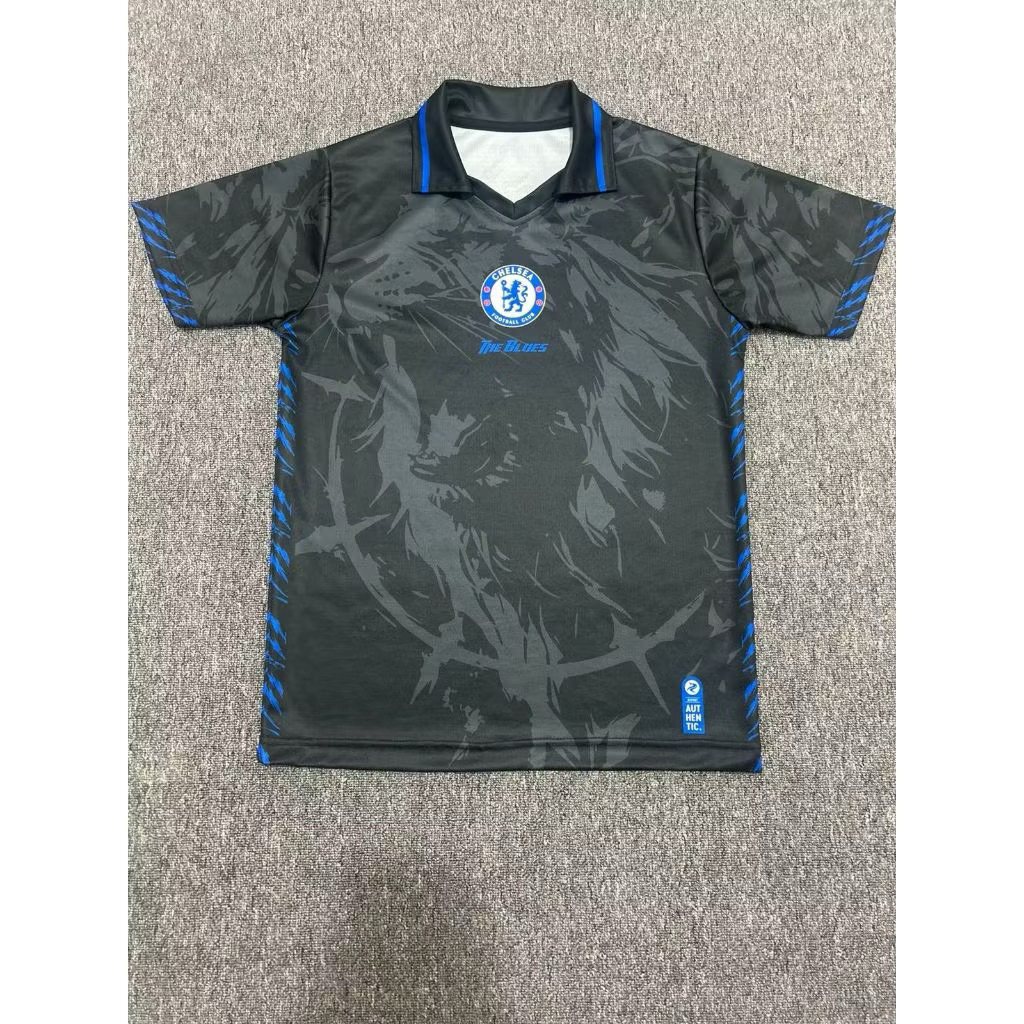 Jersey chelsea hitam biru