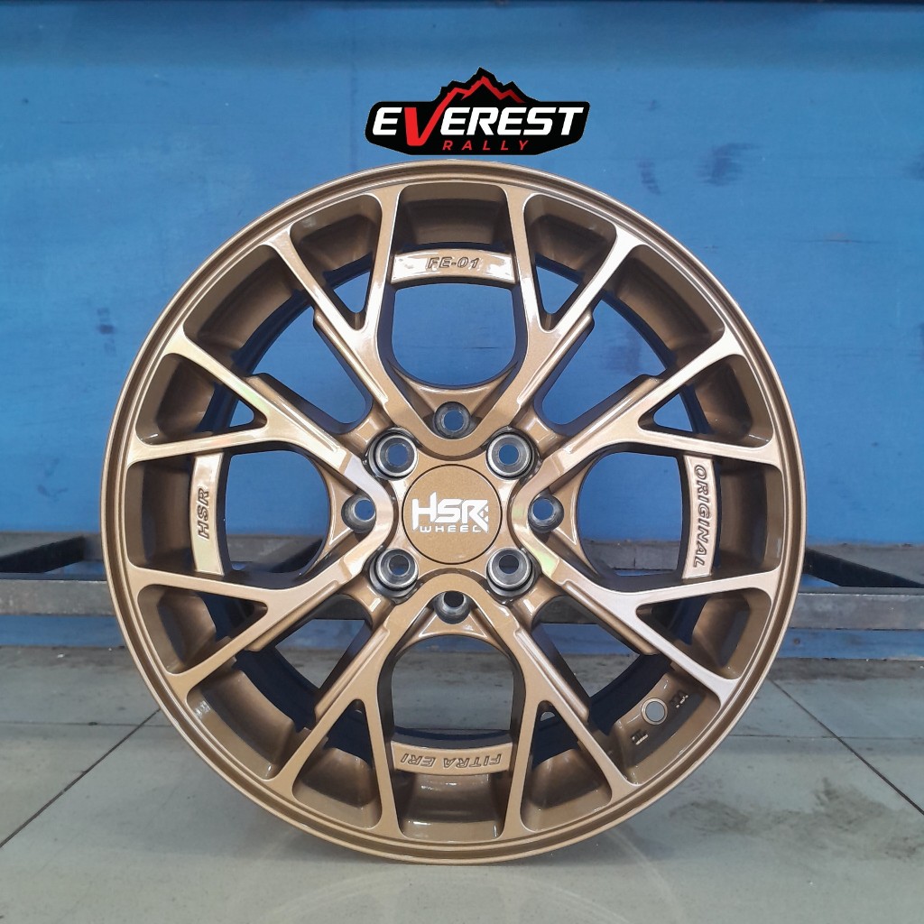 Velg ORIGINAL HSR FE01 Ring 15 Coffee Bronze Buat Brio, Sigra, Veloz, Livina