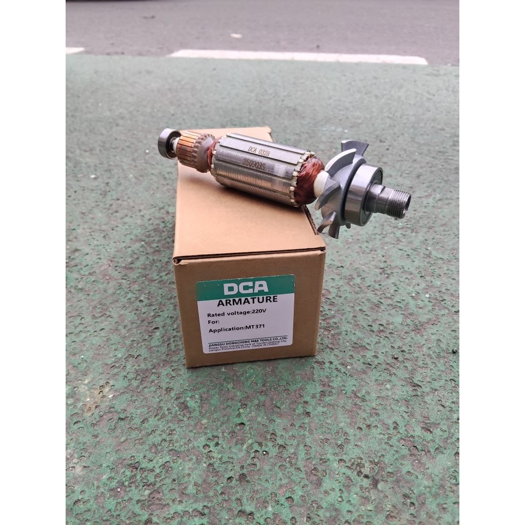 BIGSALE DCA ARMATURE PROFIL MAKTEC MT370/371 ANGKER DINAMO MESIN TRIMER ROUTER PROFIL MAKTEC