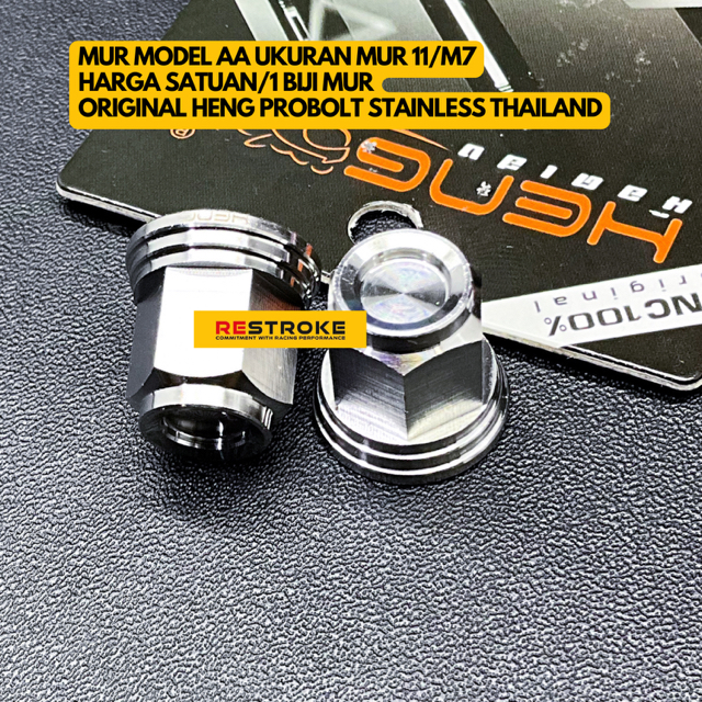 MUR 11 M7 MODEL CNC AA ORIGINAL HENG PROBOLT STAINLESS THAILAND
