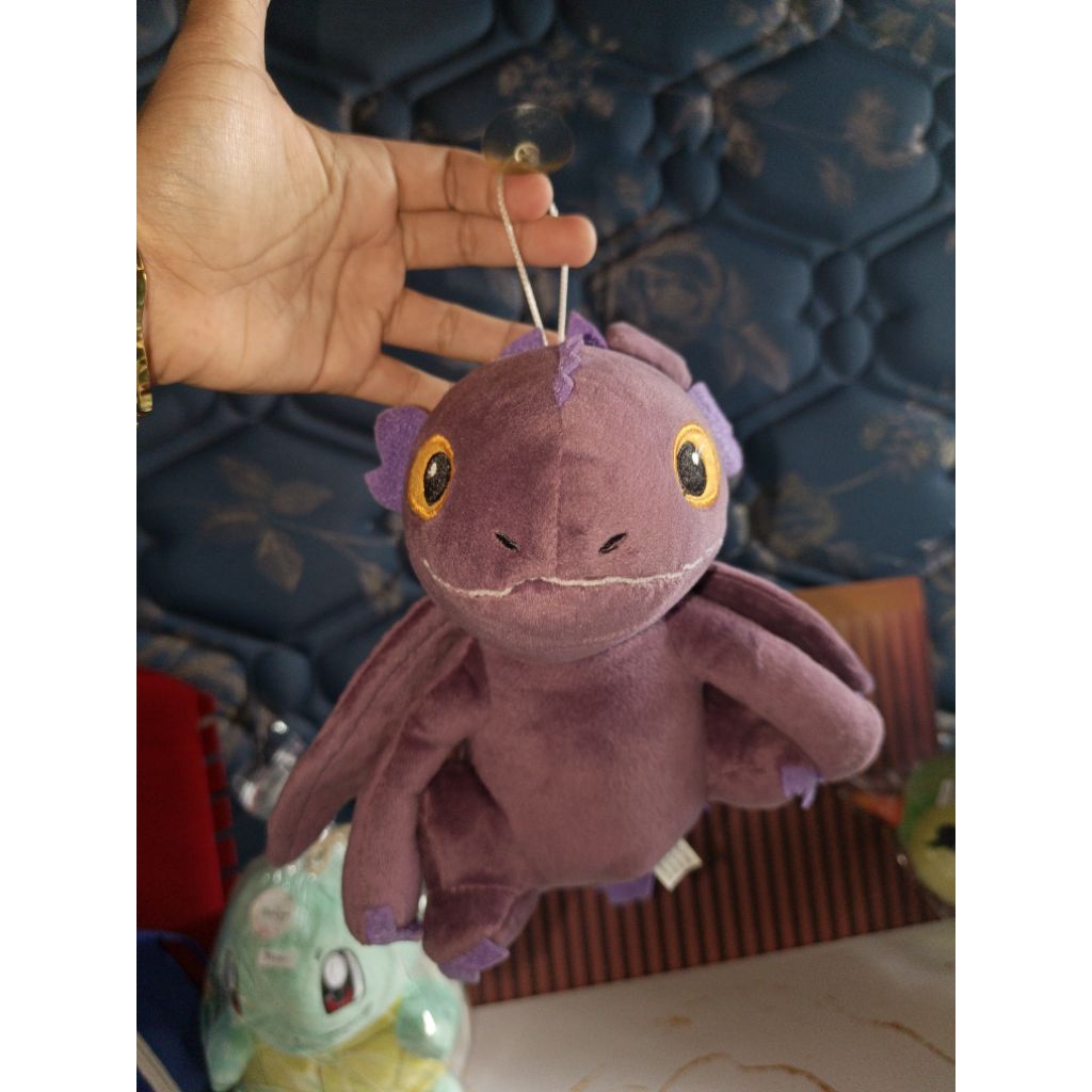 Boneka gantungan kunci toothless dragon naga import