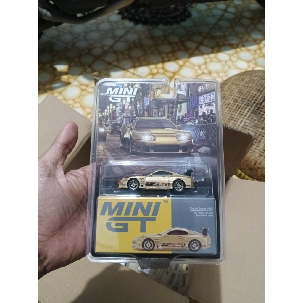 Mini GT Toyota Supra Top Secret Mini GT Toyota Supra (80) Top Secret GT-300 Mini GT Toyota Supra Top