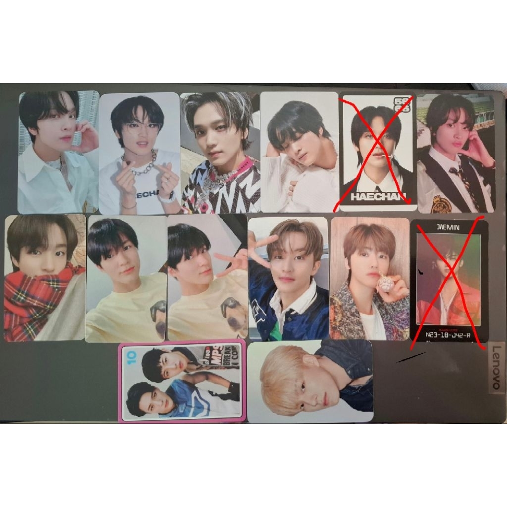 pc photocard official  jeno mark jaemin haechan korek lucu murah murce selimut melet istj christmas 