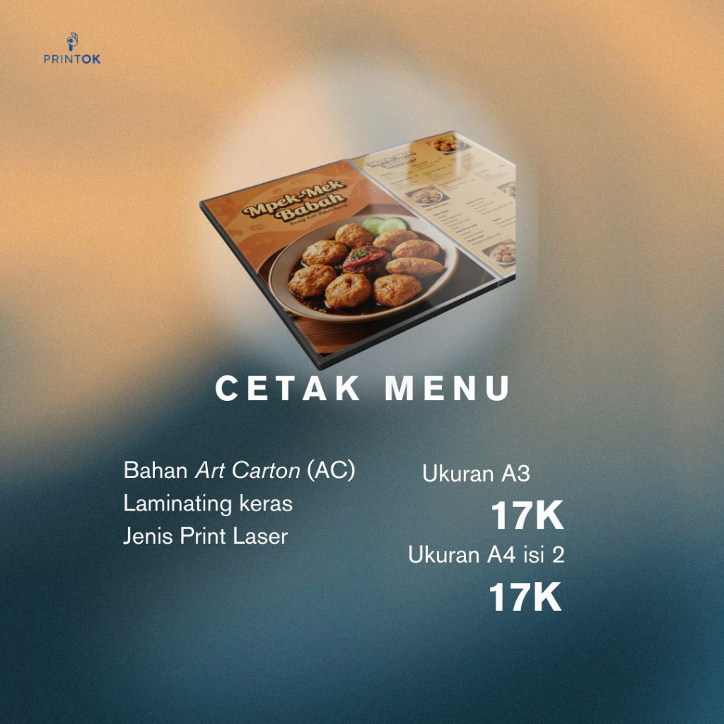 Cetak Menu