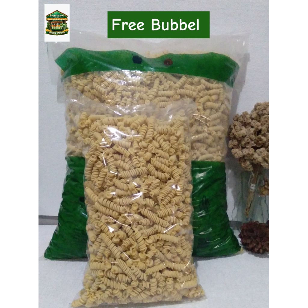 MAKARONI SPIRAL MENTAH 1KG(BANTAT)
