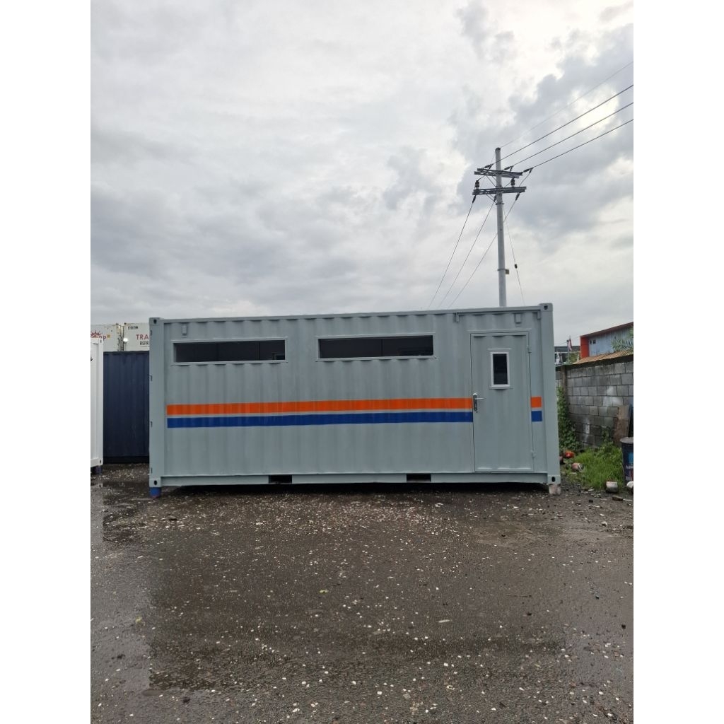 container Office 20 feet kantor standart