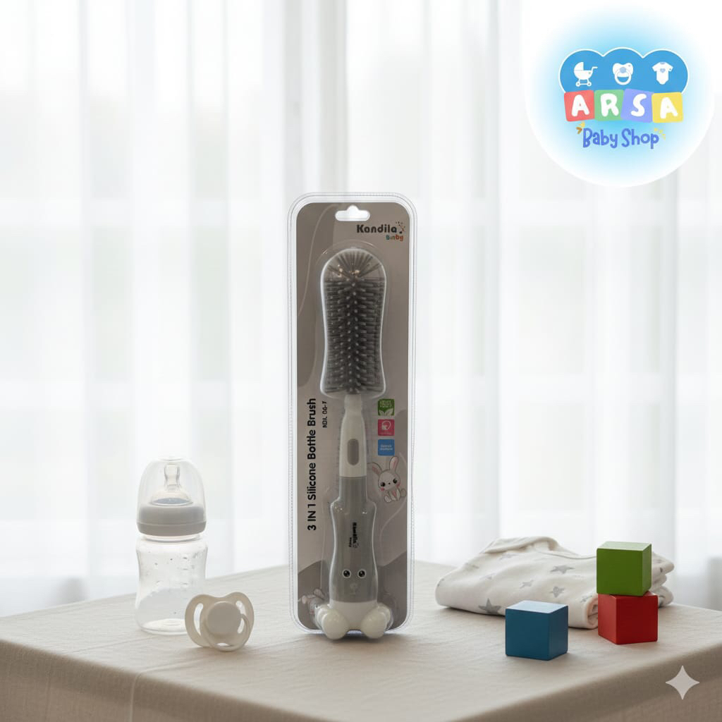 SIKAT BOTOL SILIKON 3-in 1 KANDILA