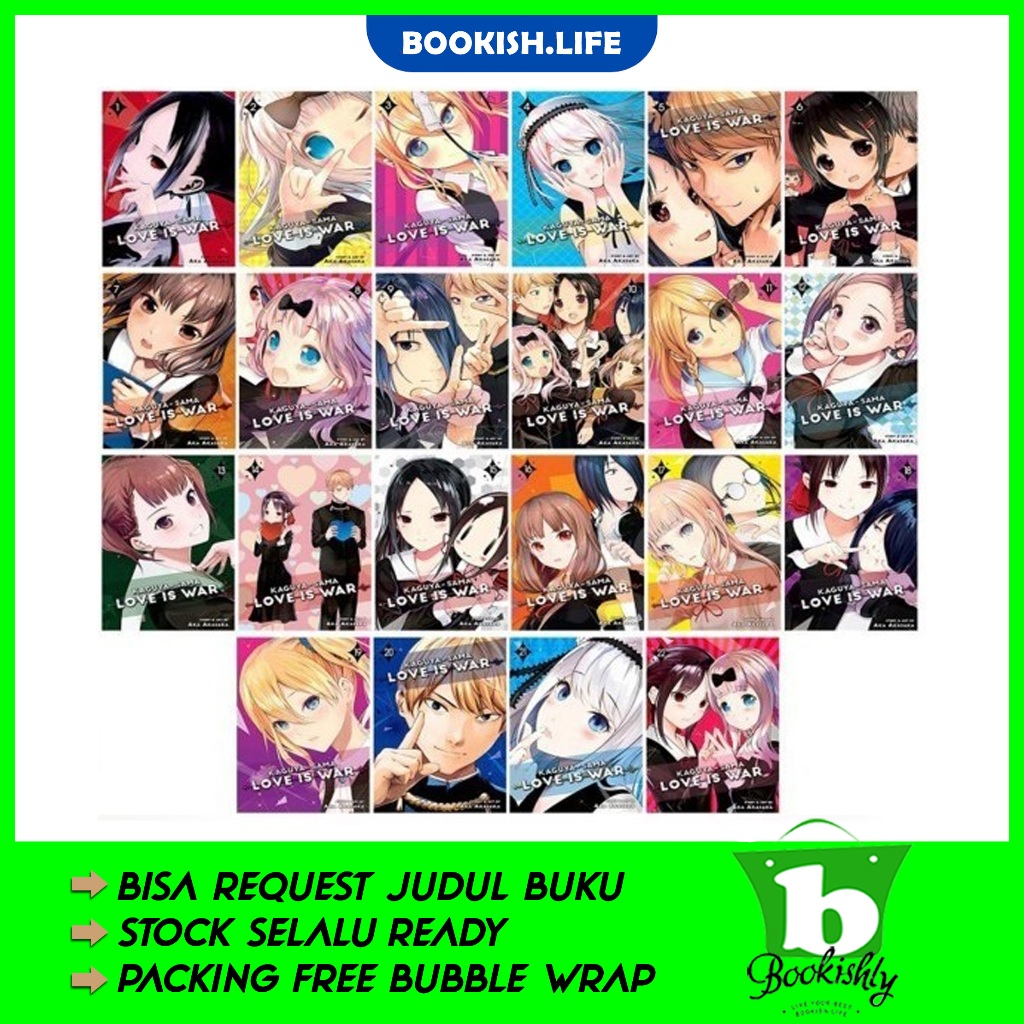Kaguya-sama: Love Is War (manga), Vol. 1-28
