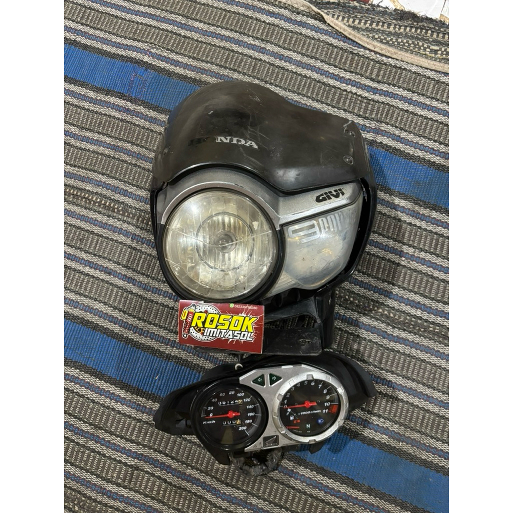 lampu pece lampu tiger pece hitam original cepotan montor