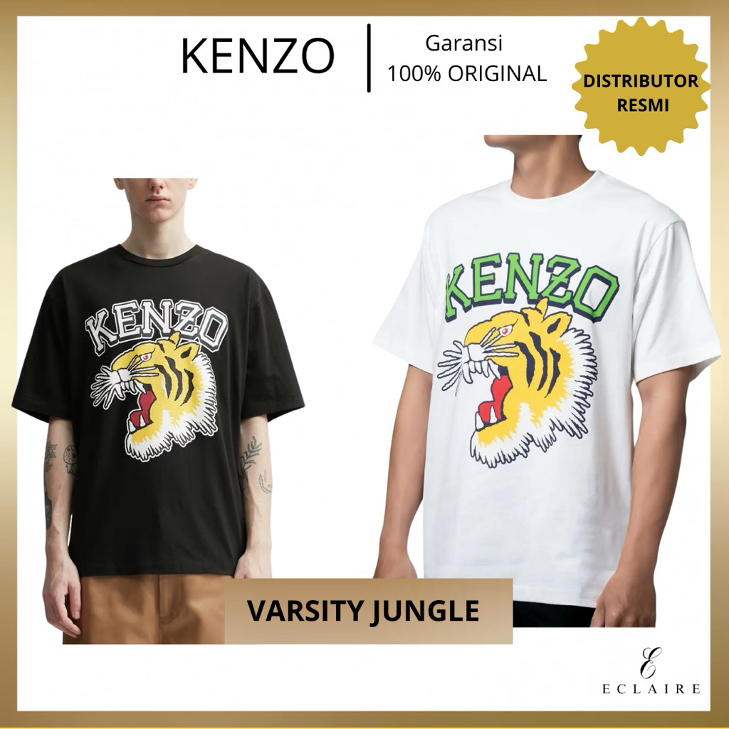 KENZO VARSITY JUNGLE TIGER OVERSIZE  ORIGINAL 100%