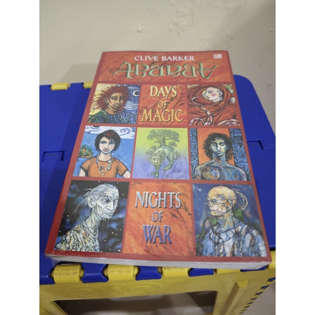 Novel Abarat 2 Clive Barker Days of Magic Nights of War Ori Original Buku Fantasi Bekas Preloved sec