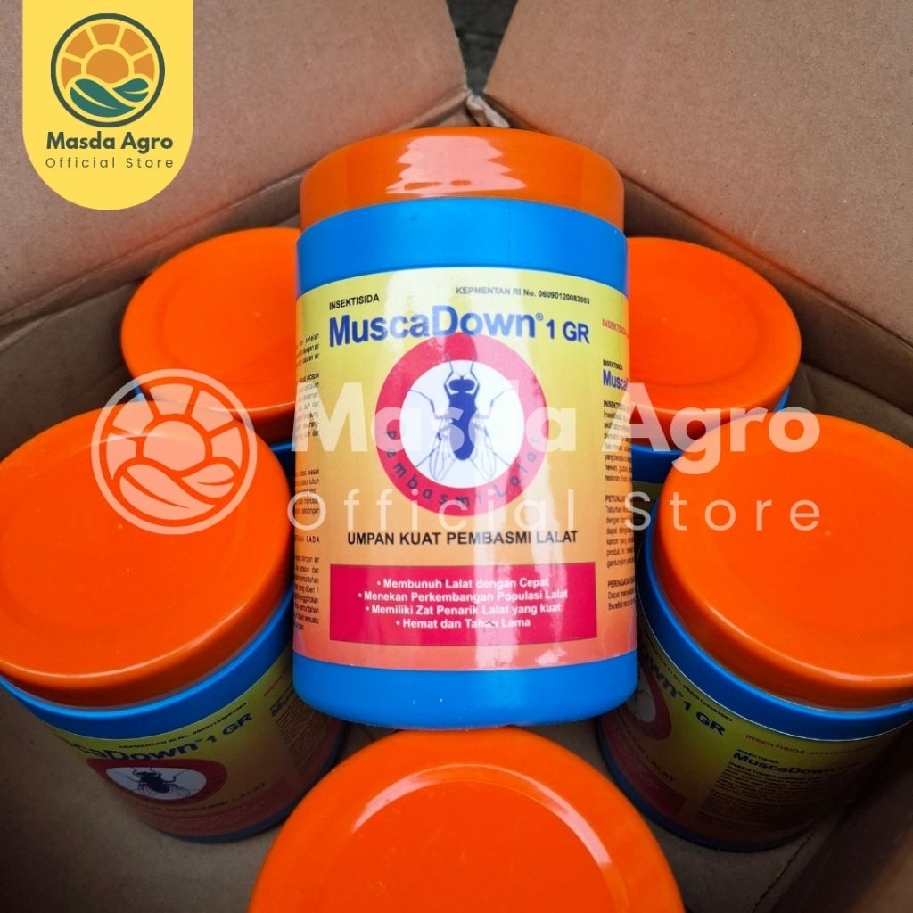 MUSCADOWN 500 gr Racun Umpan Pembasmi Lalat Original