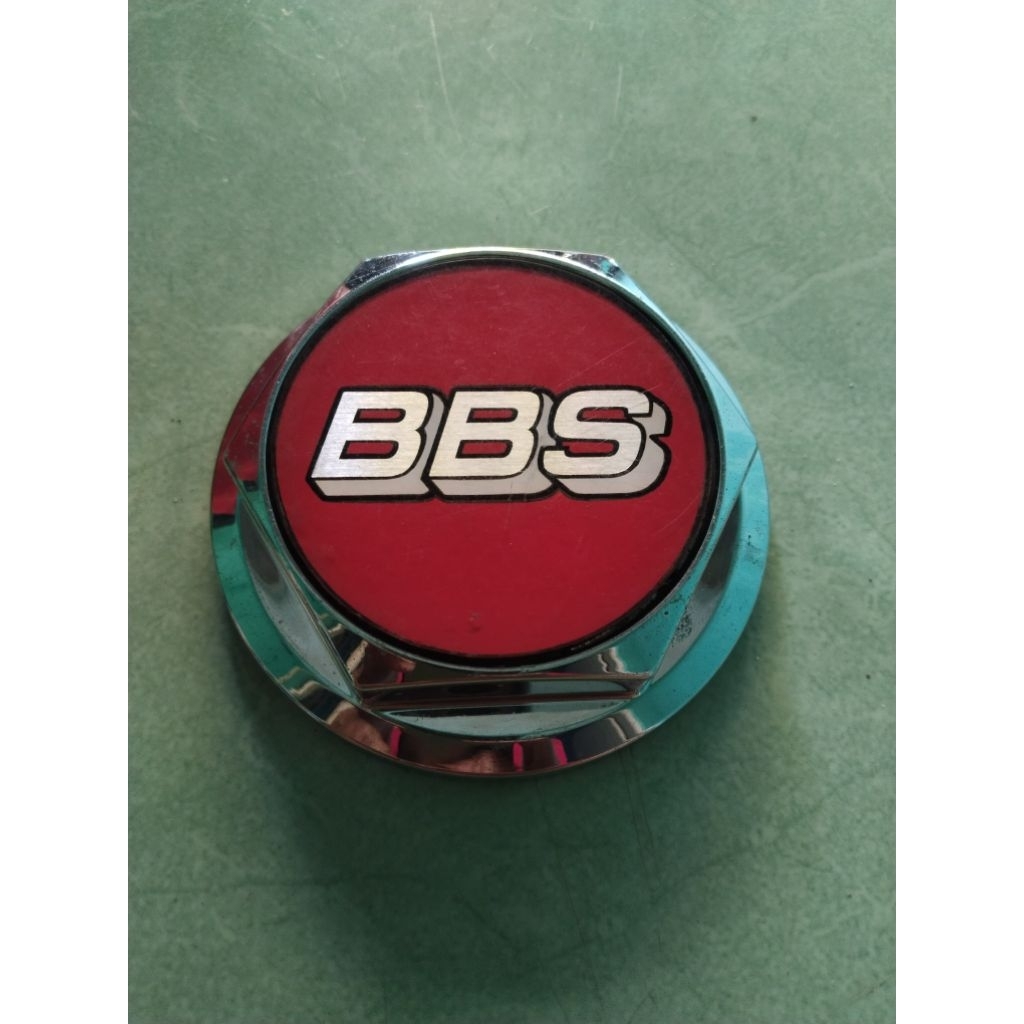 center dop mobil velg racing logo BBS