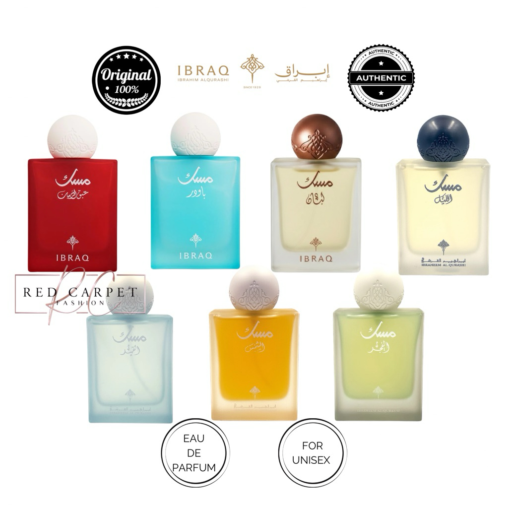 PARFUM IBRAQ / IBRAHIM IBRAHEEM AL QURASHI  LUBAN MUSK/  IBRAQ AL LAYL MUSK/ IBRAQ AL SHAMS MUSK/ IB