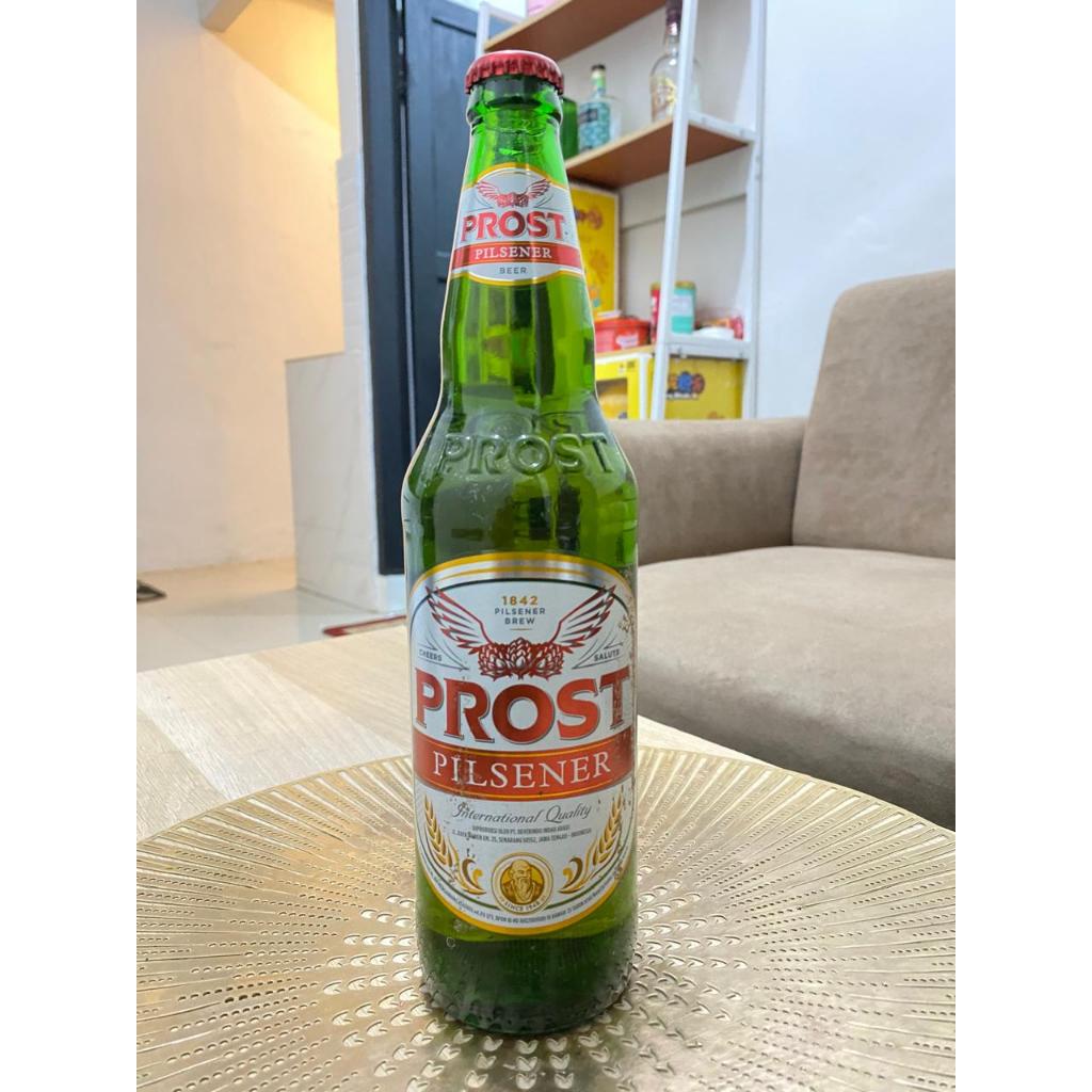 PROST Pilsner Beer 620ml Bir Lokal German 4.8% Alkohol 620ml Segar