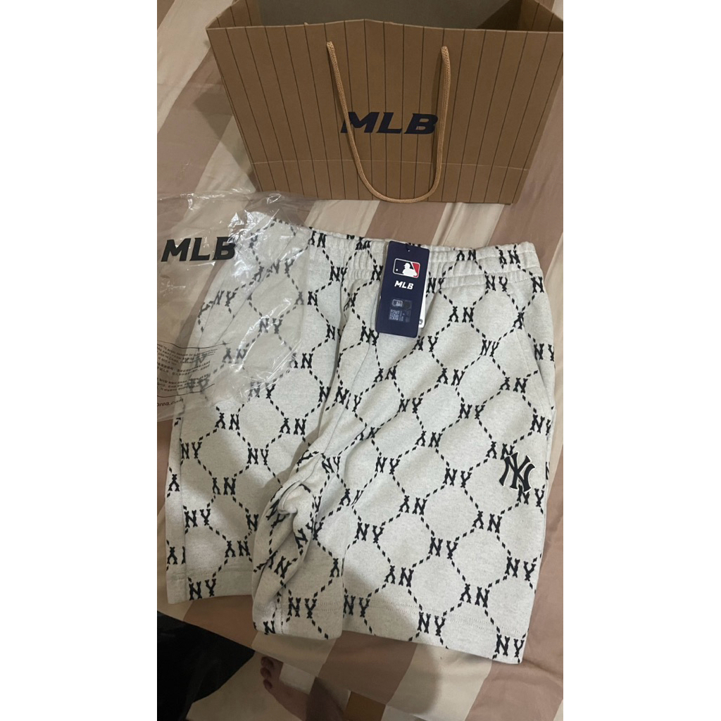 mlb short pants / celana pendek mlb NY fullprint original