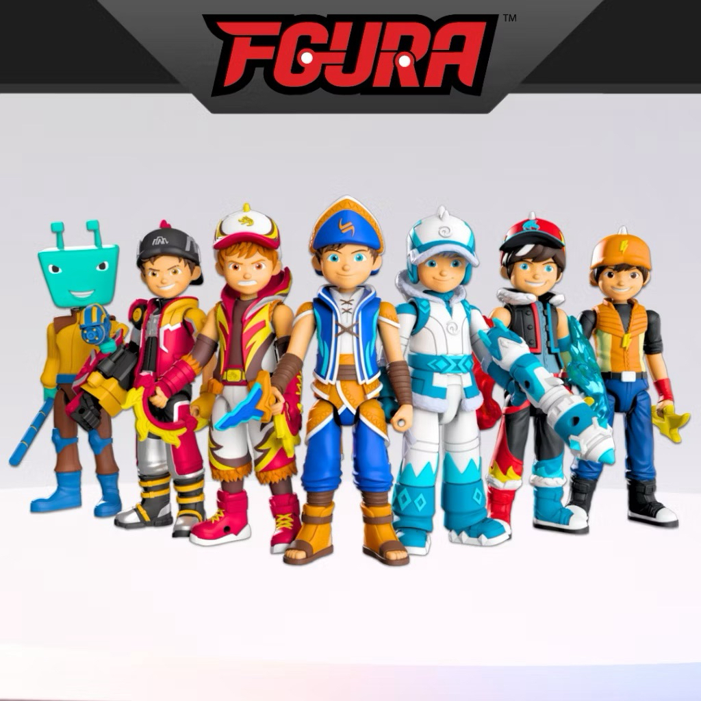 FGURA BOBOIBOY NOVA BLIZZARD SOPAN GENTAR FROSTFIRE STANDARD & ADU DU