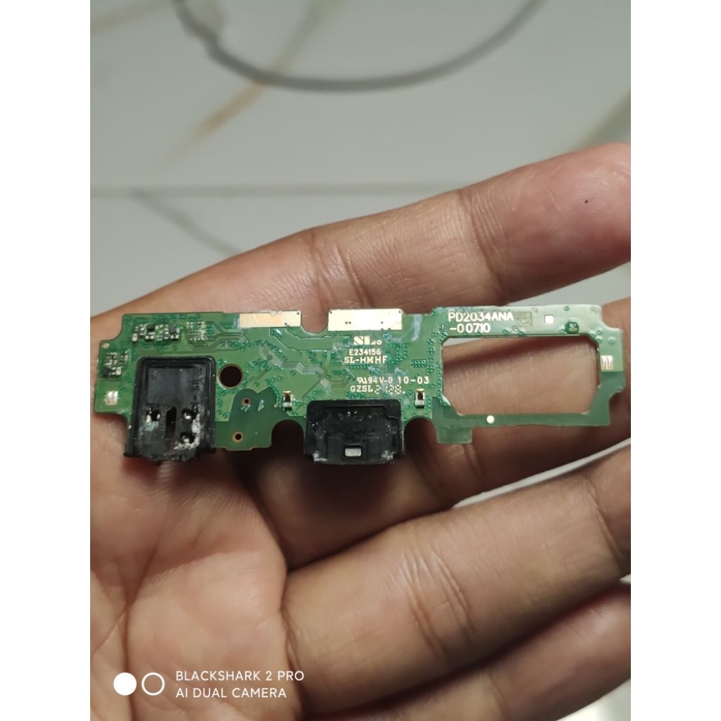PCB CAS PAPAN CAS VIVO Y12S Y20 BEKAS COPOTAN
