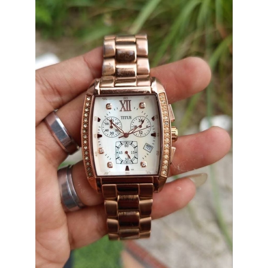 Jam tangan merk titus (ORIGINAL)ladies