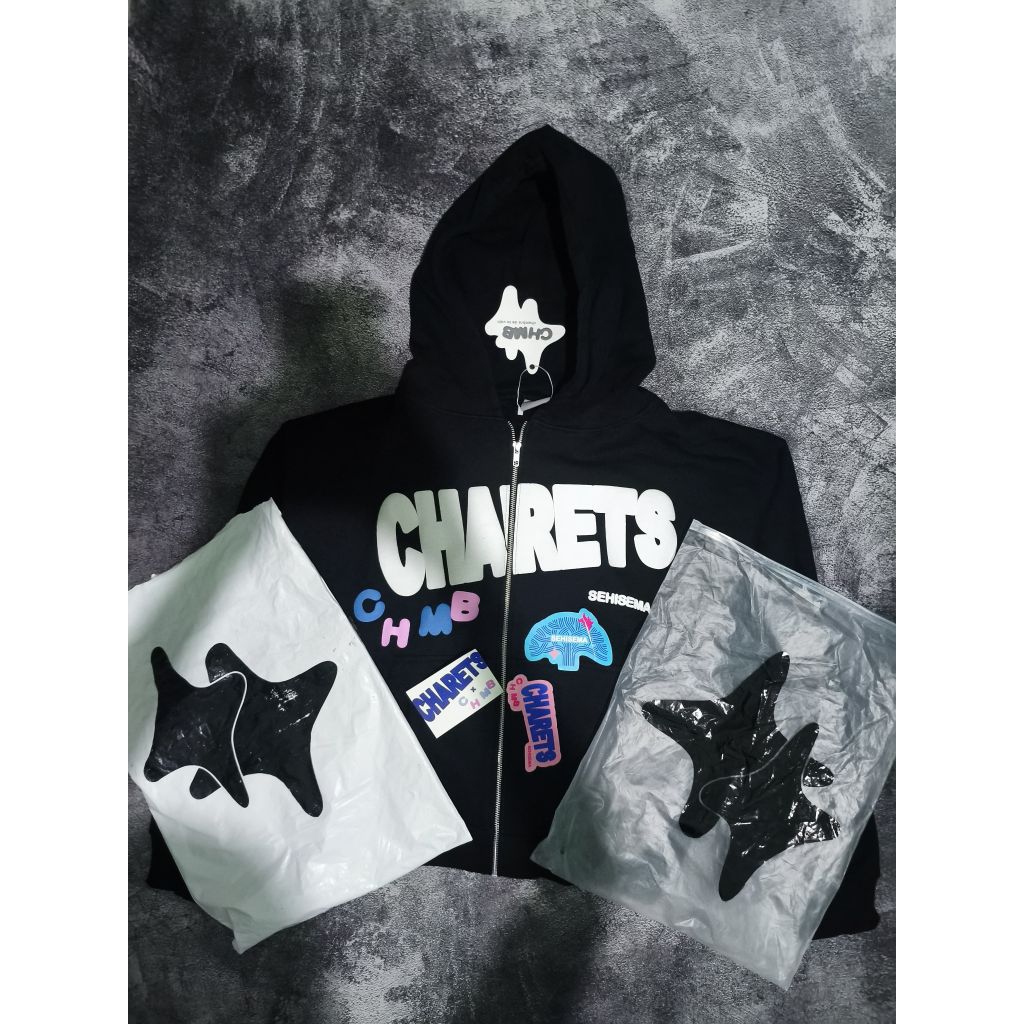 HOODIE ZIPPER CHMB CHAMBRE X CHARETS NEW