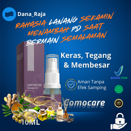 Cosmocare Message Oil Tahan Lama Atasi Disfungsi Ereksi 10ML