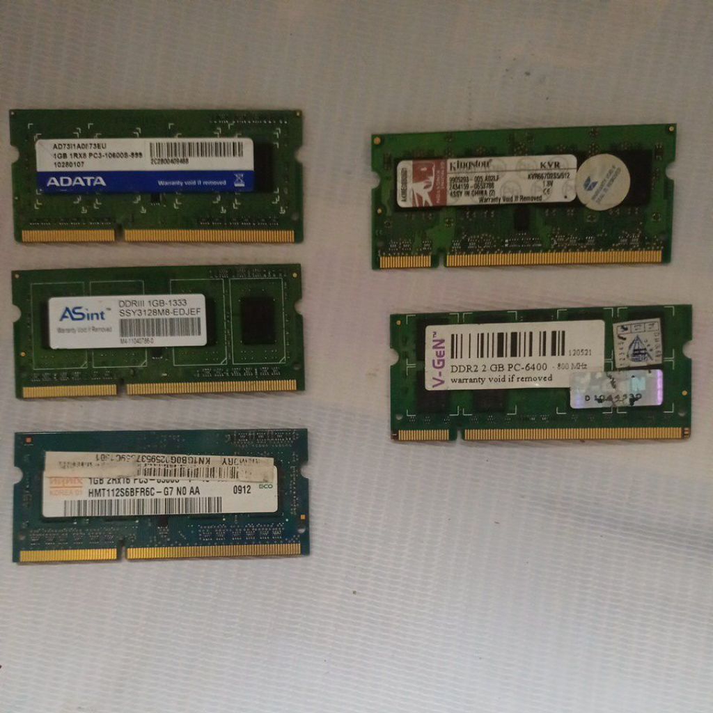 Ram Laptop Borongan DDR2 dan DDR3