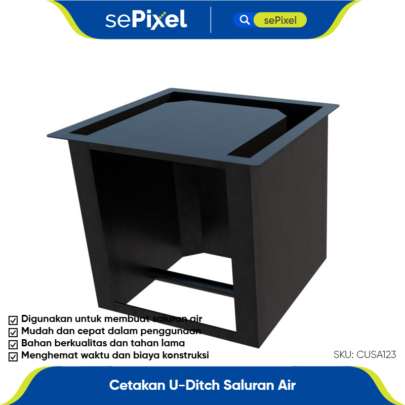 Cetakan U-Ditch Selokan