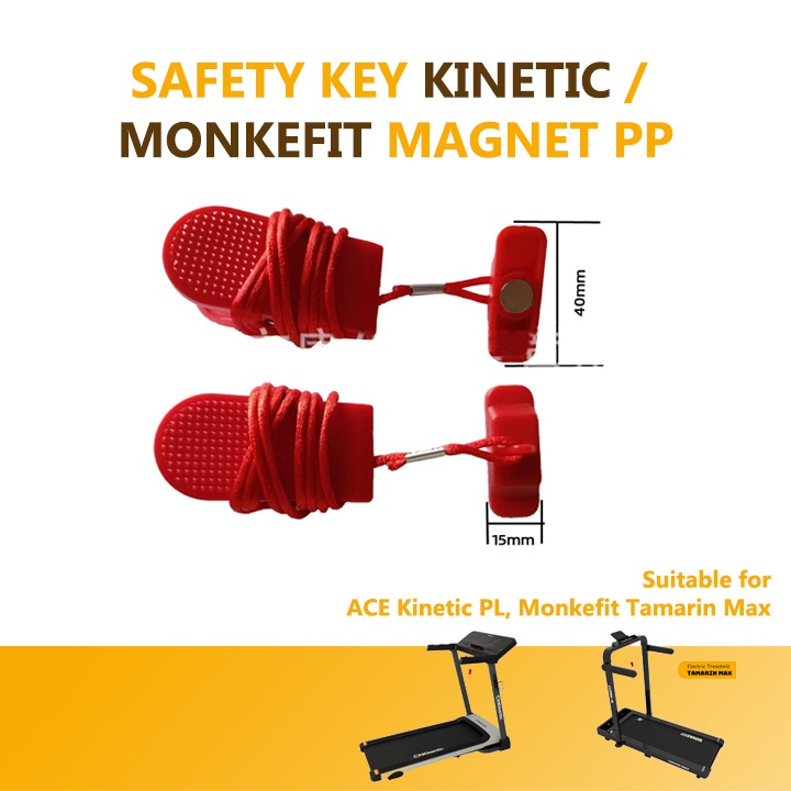 Safety Key Treadmill Kinetic ACE PL / Monkefit Tamarin Max