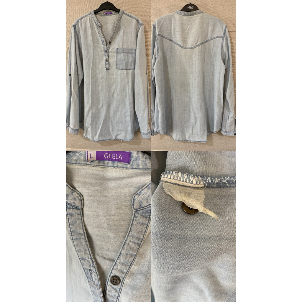Blouse denim GEELA
