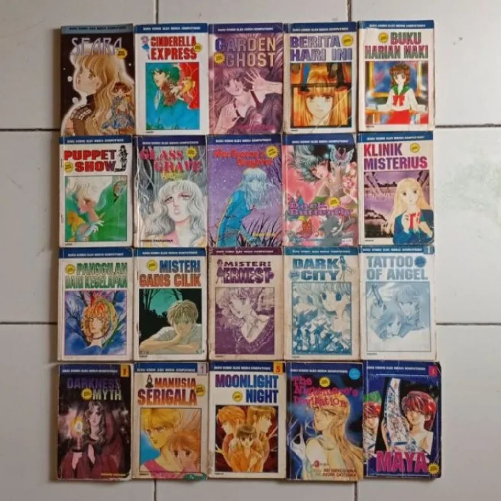 Komik Elex Serial Misteri Original Bekas Baca Deskripsi