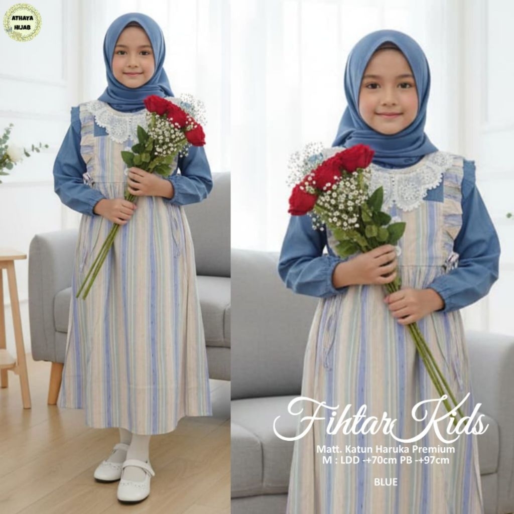 Fihtar Kids By Athaya Hijab || Gamis Anak