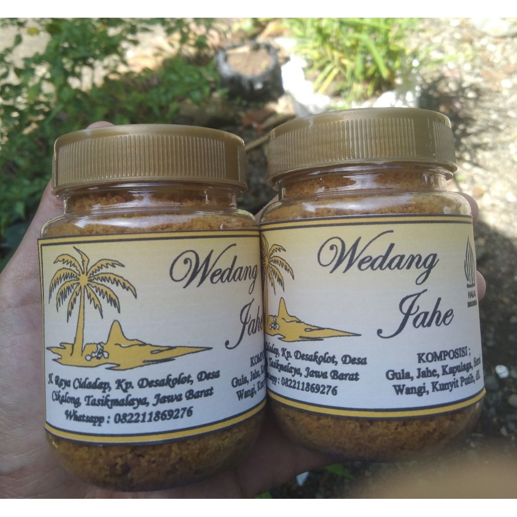 Wedang Jahe (Jahe, Kapulaga, Serai Wangi, Kunyit Putih, Patikan Kebo)