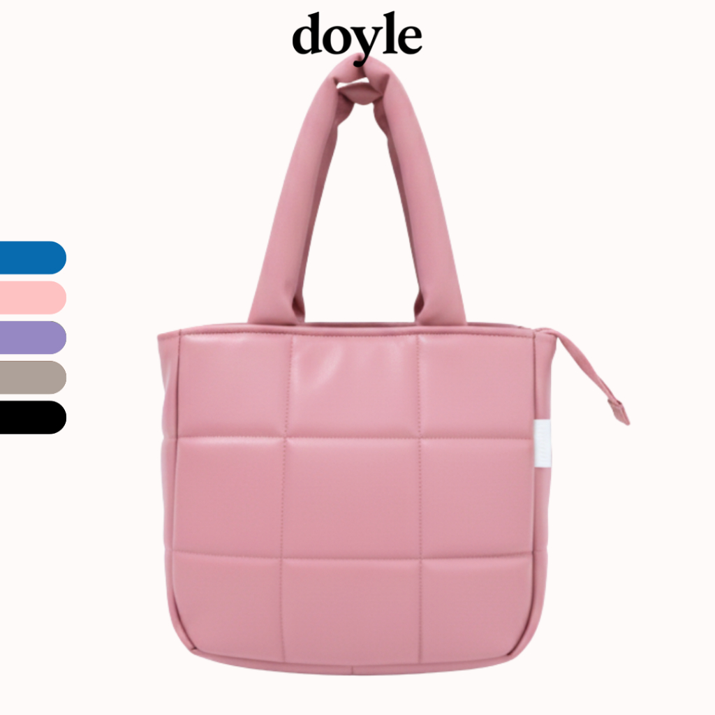 Tas Laptop Puff Tote Bag Pria Wanita Unisex up to 14 - Doyle Pilvy