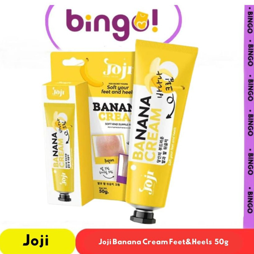 Joji Banana Cream Feet & Heels 50g