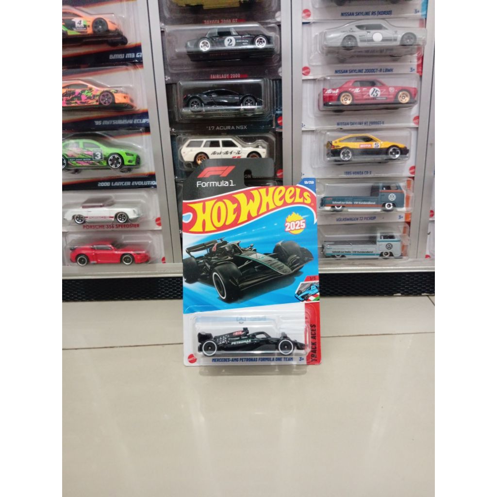 Hotwheels F1 Mercedes Petronas