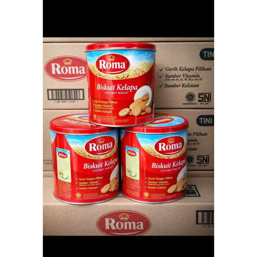 Roma kelapa Biskuit - Kaleng